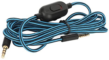 XUMIUZIY G Pro X Cord Gaming Headset Cable, G Pro Audio Replacement Cord Audio Cable for G Pro, G Pro X, G433, G233 Gaming Headsets, Gaming Headset Cable with Volume Control & Mute