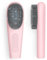 iTayga Brosse à lisser sans fil, brosse à lisser portable améliorée pour femme avec taille de voyage, peigne à lisser à ions négatifs 2 en 1, rose