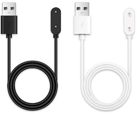 2 Chargeur Compatible avec Huawei Watch Fit 3, Huawei Fit 2, Fit Mini, Band 9, Band 8, Band 7, Band 6 Pro, Honor Watch ES, Honor Band 6, Câble de Charge, Cable USB Rapide et Sécurisé avec Protection