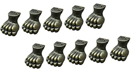 Vaguelly 10stücke Möbelstützfüße Dekorative Beine Für Holzkisten Und Schmuckkästchen Zum Schutz Für Heimdekoration