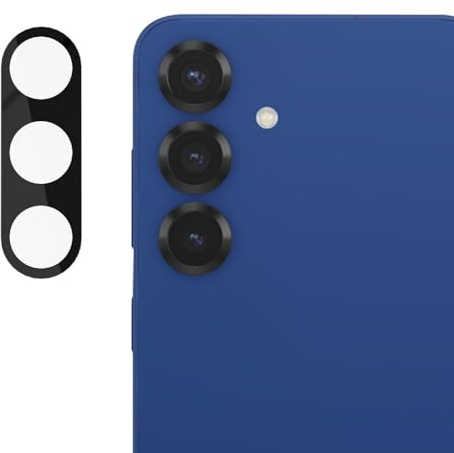 Techsuit Kameraschutzglas für Samsung Galaxy S25 Gehärtetes Glas mit 9H Härte, Kristallklar, Kratzfest, Anti Fingerabdruck, Einfache Installation, Full Camera