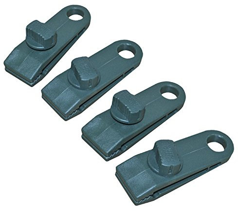 Faithfull TARPCLIPS Instant Clip On Tarpaulin Eyelets (Pack of 4), APT0806-APE
