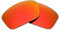 Mryok Ersatzgläser für Oakley Scalpel OO9095 - Options, Polarisé, rouge feu., taille unique
