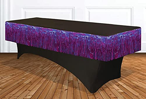 Forum Novelties Lametta-Girlande One Size violett