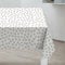 Sabichi Wipe Clean Tablecloth - Easy to Clean Waterproof Table Cover for Dining Room, Garden, Kitchen, & Indoor/Outdoor Use - 132x178cm Table Cloth & Pvc Table Protector - Hearts Design