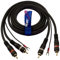 Cavi orientabili 1.55 Metre Full RCA + cavo di messa a terra.