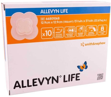 ALLEVYN Life 12,9x12,9 cm Silikonschaumverband 10 St