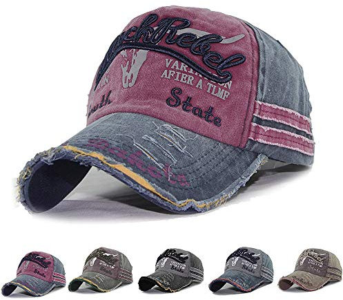 CheChury Baseball Cap Herren Baseballmütze Basecap Baseballcap Mützen Caps Kappe Unisex Einstellbare Retro Baseball Hut Freizeit Cap modischste Vintage Golf Sport Outdoor