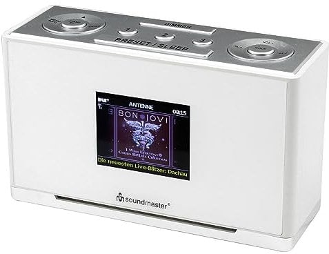 Soundmaster UR240WE Tischradio DAB+, UKW AUX Weiß