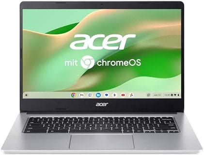 Acer Chromebook CB314-2H-K7E8 35,6 cm (14) Full HD ARM Cortex A73 4 Go LPDDR4x-SDRAM 128 Go SSD ChromeOS Argent