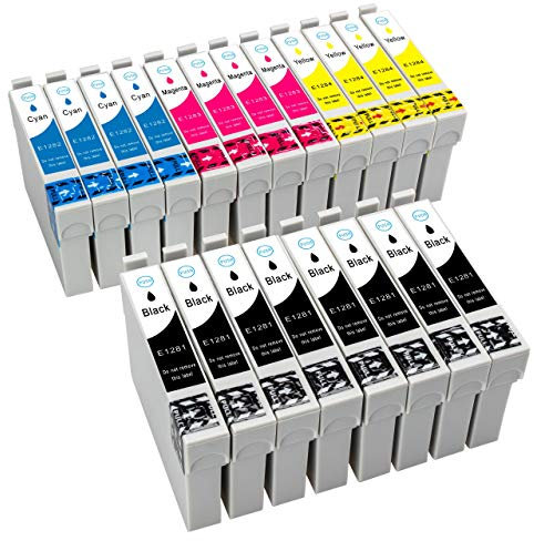 ESMONLINE 20 Set Multipack kompatible Druckerpatronen als Ersatz für Epson T1285 für Epson Stylus Office BX-305 S-22 SX-125 SX-130 SX-230 SX-235 SX-420 SX-425 SX-430 SX-435 SX-438 SX-440 SX-445