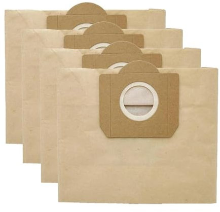 Sacs à poussière en papier compatibles avec Karcher WD3 WD3300 MV3 SE4001 SE4002 6.959 – 130 A2200 A2500 A2600 A2900, sacs à ordures for aspirateur (Color : Mop cloth 4pcs)