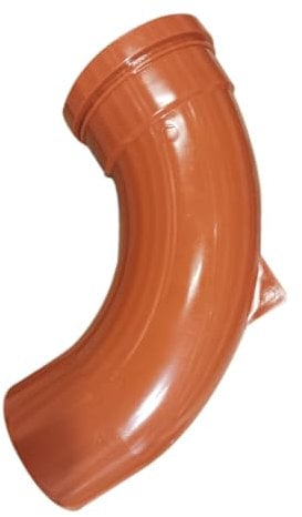 Single Socket Rest Bend 110mm Underground Drainage Pipe Fittings Bend Trap Gulley Grid Coupler