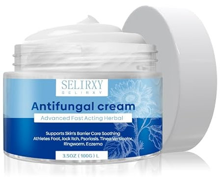 Antifungal Cream for Jock Itch, Psoriasis, Ringworm, Fast Relief for Athlete's Foot Jock Itch and Ringworm 3.5 OZ