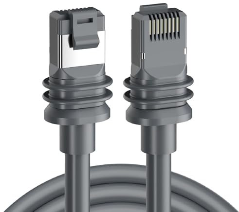 DEWIN Starlink Gen 3 Kabel, Starlink Kabel Wasserdichtes Verlängerungskabel für Aussenbereich (5m)