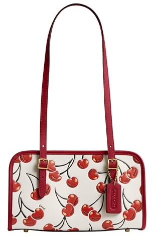 Coach Women Swing Zip SHB Shoulder Bag, B4/Chalk Multi, One Size