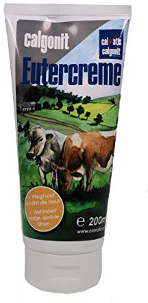 Calgonit Eutercreme 200 ml - Hautpflege Handpflege Euterpflege | gegen rissige spröde Haut, Tube