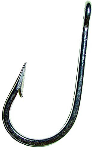 Mustad Big Game 7691DT-8/0 Big Game 7691DT - 8/0 Southern & Tuna Fishing Hook 10 Pack, Tin