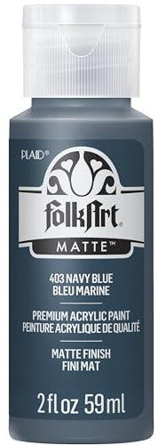 Folk Art Acrylic Paint, Navy Blue, 2 oz