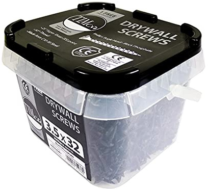 TIMCO Fine Thread Drywall Screws - 3.5 x 32 - Tub of 2000