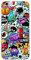Coque en Silicone imprimée Compatible Apple iPhone 6 iPhone 6S Graffiti 2