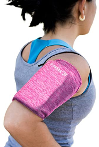 Phone Armband Sleeve: For All Phones Running Sports Arm Band Strap Holder Pouch Case Workout Fits iPhone 7 8 X XR 11 Plus Android Samsung Galaxy S8 S9 Note 7 8 9 Edge For Women & Men Pink, Small