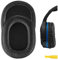 Geekria Ersatz-Ohrpolster, passend für Turtle Beach Ear Force Stealth 700, 450, 420X, 600, 500P, Ear Force XO SEVEN Gaming-Headset, Ohrpolster, Reparaturteile (abgerundeter quadratischer PU-Schaum)