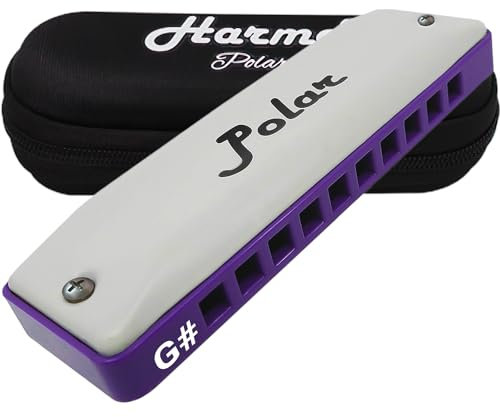 Diatonic harmonica HARMO POLAR key of G# Harmonic minor - Harmonica for Tango, Lounge
