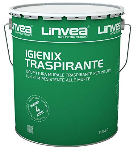 TRASPIRANTE ANTIMUFFA IGENIX PITTURA MURALE 4L.