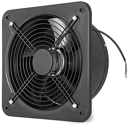 VEVOR - Ventola di estrazione 300 mm, estrattore di aria industriale commerciale, ventilazione da parete in metallo, ventola di aspirazione aerazione