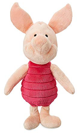 Disney Store Plüschtier Ferkel, Winnie Puuh, 38 cm, weiches Stofftier mit gestickten Details und ausdrucksstarkem Gesicht, geeignet für alle Altersgruppen.