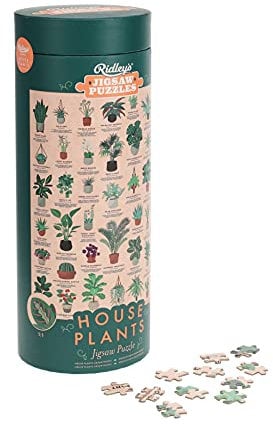 Ridley's JIG058 House of Plants Jigsaw Puzzle, Green