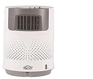 DCG VERI65 - Raffreddatore a torre, 3 velocità, 88 W, pannello di controllo touch, telecomando, timer, serbatoio da 8 l, uso continuo da 8 a 12 ore, anti-zanzare, rumore < 55 Db, bianco