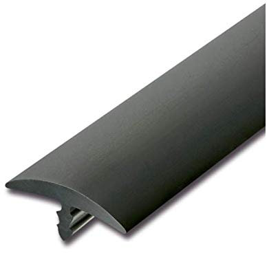 Stegkante, Schutzkante, Stoßkante, Kantenschutz aus PVC für 29mm Plattenstärke in Schwarz, Weiß (Schwarz)