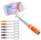 ANTEVIA Matériaux - Perche à Selfie Universelle Design et Ultra compacte avec Bouton de Prise Vue Jack | Plus 10 MODELES Couleur : Orange (Paicom Orange)