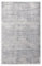 TESSO LIVING Kurzflor Teppich Wohnzimmer Silber 155 X 230 cm, Moderner Kurzflor Teppich, Super Soft