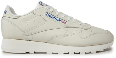 Reebok Mixte Classic Leather, Chalk Vecblu Vecred, 40.5 EU