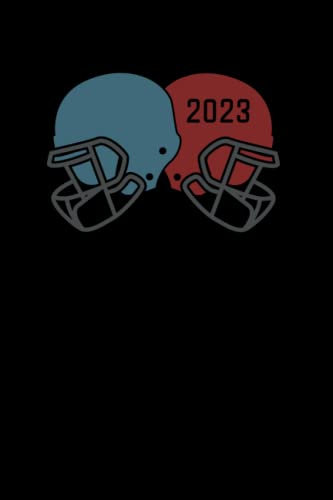 2023: American Football Kalender 2023 / Geschenk für Footballspieler, Football Fans und Football Liebhaber / Terminplaner / Softcover / A5