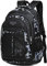 JSHAHA Rucksack 35L Daypack Schulrucksack Tarnung Schwarz Grau