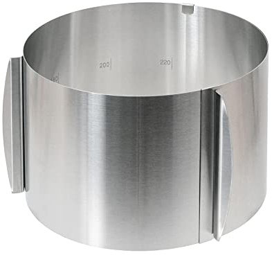 Wenco 555647 - Anillo para tartas (acero inoxidable)