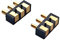 5PCS Federbelastet Pogo Pin Stecker rechtwinklig Oberflächenmontage SMD Streifen männlich weibliches Ziel konkav SMT Pitch 2,5mm,3Pin