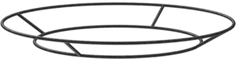 Barbecook Support pour Wok et cocotte Dynamic Centre avec Un diamètre de 36 cm en Acier résistant à la Chaleur, Compatible avec Le Barbecue à Bois Nestor