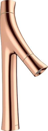 hansgrohe AXOR Starck Organic 2-Griff-Waschtischmischer 170, ohne Zugstange, für Waschschüsseln, 12012300, Farbe: Polished Red Gold