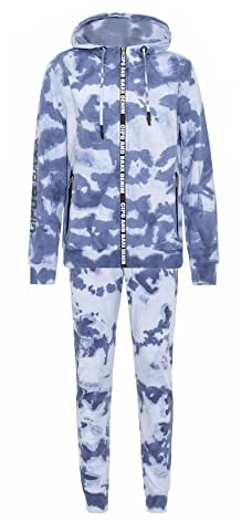 Cipo & Baxx Herren Jogginganzug Series – Zweiteiliges Set aus Kapuzenjacke und Jogginghose mit sportlichem Design und hohem für Alltag und Freizeit