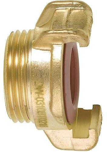 GEKA Plus Kupplung Außengewinde 1/2- 1 1/2 AG Trinkwasser DVGW Messing GK, Größe: 3/4 AG
