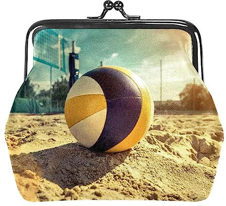 Geldbörse Damen,Geldbörse für Damen,Beach Volleyball