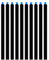NUIGUBF pour adhésif Noir écran LED d'ordinateur Ruban Portable, Ruban adhésif Double Face Portable, résistant à la Traction (sans poignée 171mm)