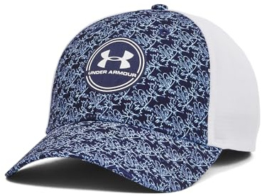 Under Armour - Iso-Chill Driver Mesh Adj Cap für Herren, Farbe: Midnight Navy (412), Größe: O/S, Midnight Navy (412), Einheitsgröße