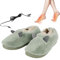 Neamou Zapatillas con calefacción, Calentador de pies eléctrico, Zapatillas para microondas, Calentador de pies, Botas calefactables, hogar, Alivia la rigidez de los pies