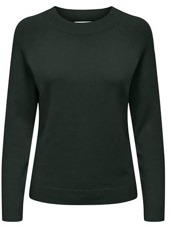 ONLY Damen Pullover Strickpullover ONLRICA Life 15204279,Scarab/Detail:Melange,S